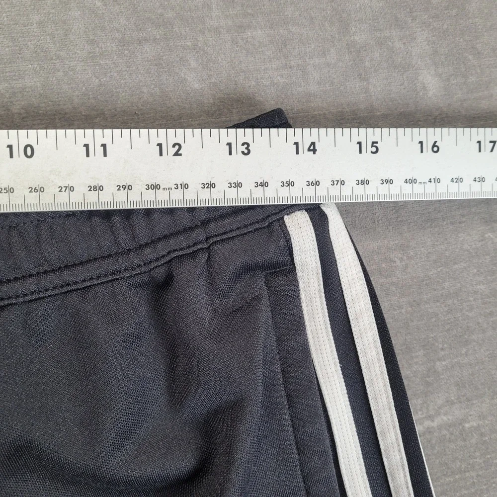 Adidas Mens Tiro Aeroready Track Pants Black White‎ Striped Size M Tapered Leg